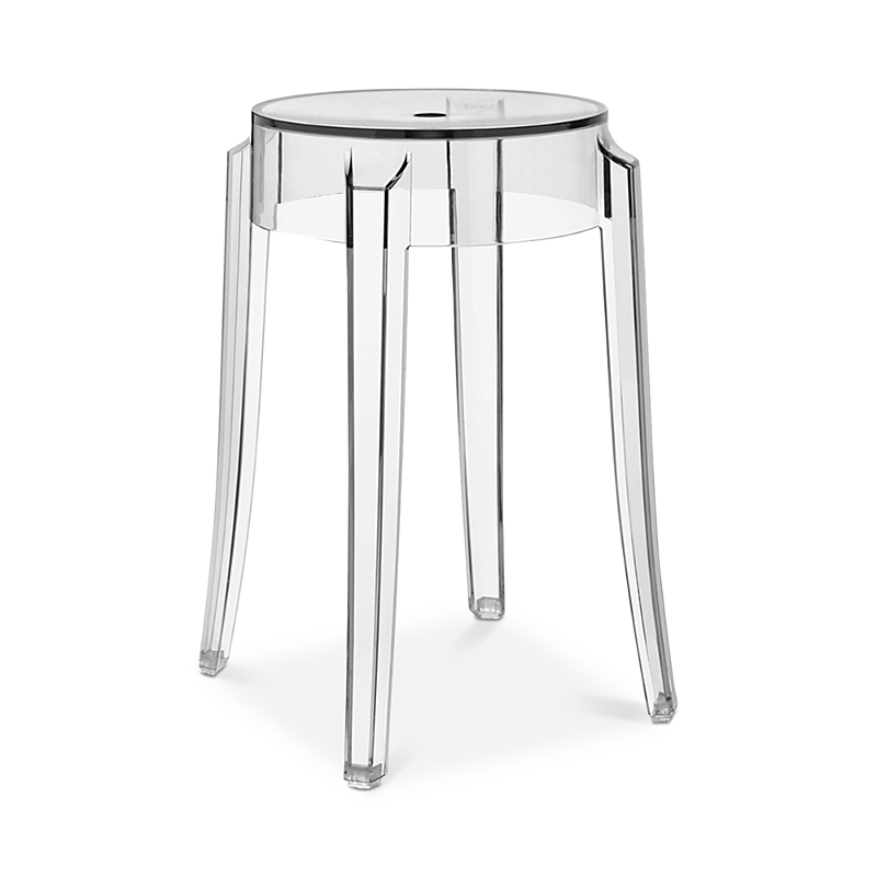 KARTELL CHARLES GHOST CHAIR, SET OF 2 4897-B4