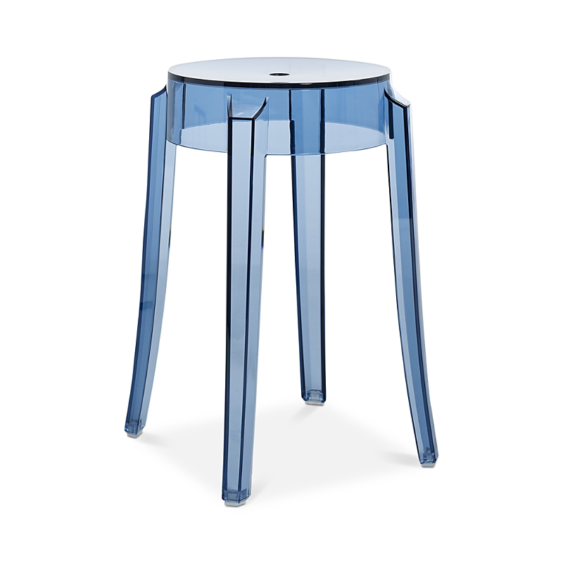 Kartell Charles Ghost Chair, Set Of 2 In Powder Blue