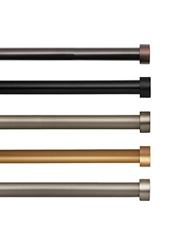 Elrene Home Fashions - Serena Adjustable Curtain Rods with Cap Finials