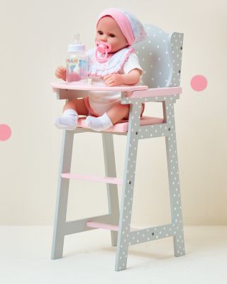 Olivia's Little World, Baby Doll High Chair - Ages 3+