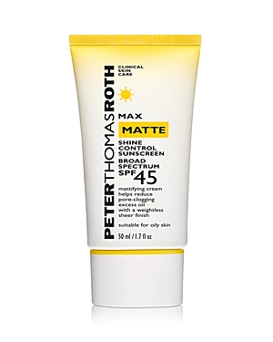 Peter Thomas Roth Max Matte Broad Spectrum Spf 45 Uvauvb Protective Dry Cream 1.7 Fl. Oz.