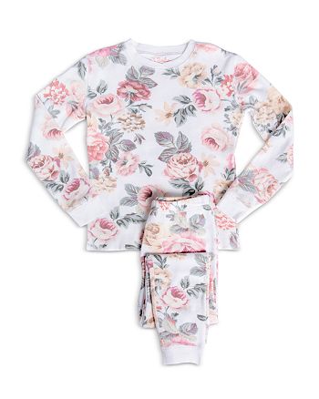 Bloomingdales Girls Clothing Loungewear Nightdresses & Shirts Big Kid Little Kid Girls Printed Pajama Set 
