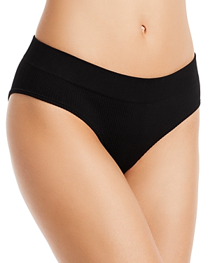 Honeydew Bailey Ribbed Hipster In Black