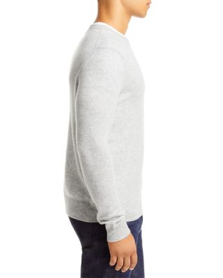 Dove Gray Cashmere Crewneck Sweater - Exclusive