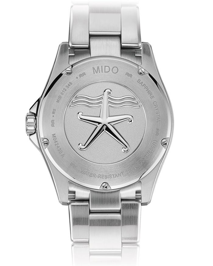 Shop Mido Ocean Star 200c Caliber 80 Watch, 42.5 Mm In Grey/silver