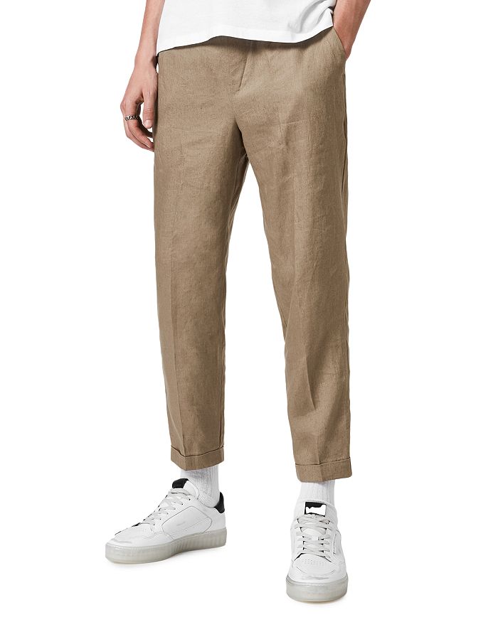 Regular Fit Linen Pants