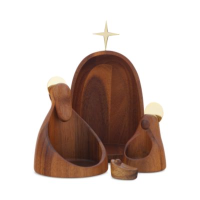 4 Piece Nested Nativity Set