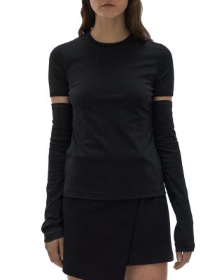 Helmut Lang Interlock Long Sleeved Top | Bloomingdale