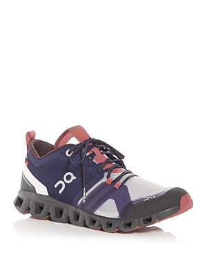 On Women's Cloud X Shift Low Top Sneakers In Ink/cherry
