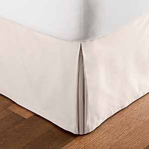 Hudson Park Collection Egyptian Percale King Bedskirt - 100% Exclusive In Vanilla Sky