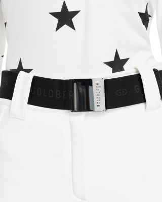 Hida Faux Fur Trim Jacket, Sky Ski Half Zip Top & Pippa Belted Pants