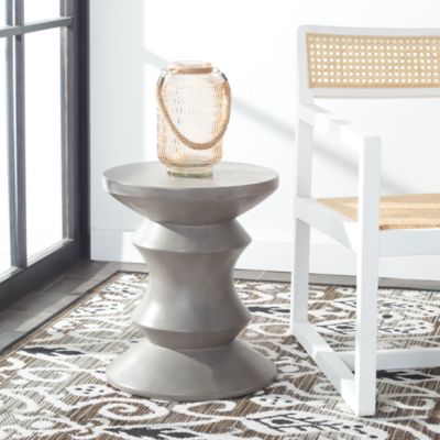 Katara Outdoor Concrete Accent Table