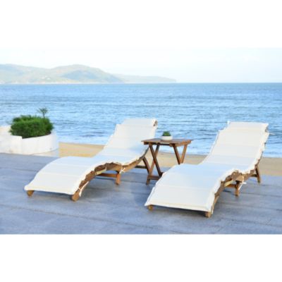 Pacifica 3 Piece Outdoor Lounge Set