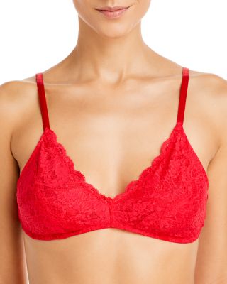 Wireless Lace Triangle Bralette