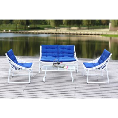 Berkane 4 Piece Outdoor Living Set