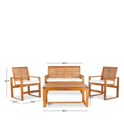 Ozark 4 Piece Outdoor Living Set