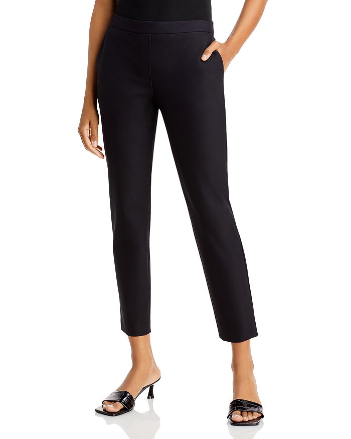 Theory Thaniel Approach Stretch Cropped Pants | Bloomingdale's