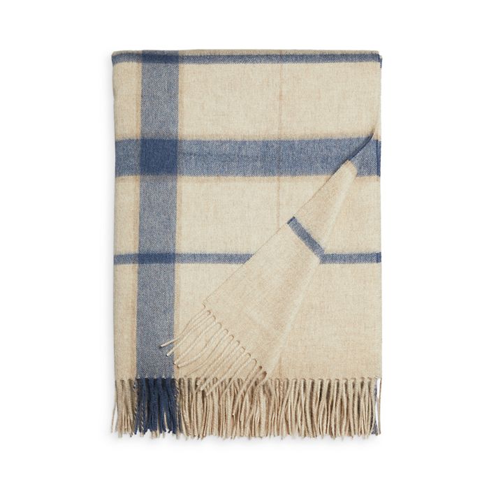 Amicale Cashmere Plaid Throw Bloomingdale's