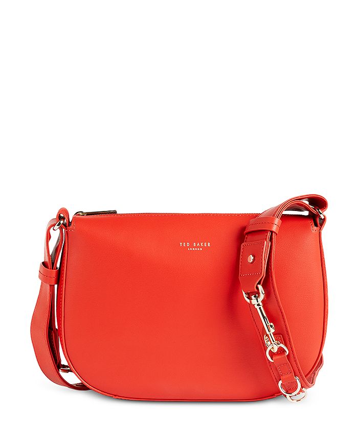 Ted Baker Sleek Equestrian Leather Crossbody Bloomingdale's