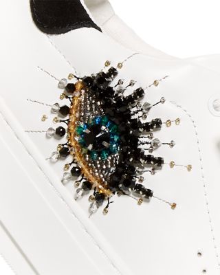 Women's Laney Eye Embellished Platform Low Top Sneakers