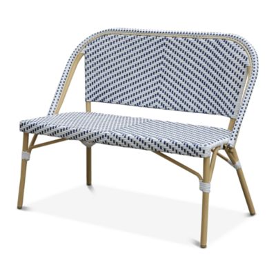 Sparrow & Wren Doria Wicker Patio Loveseat