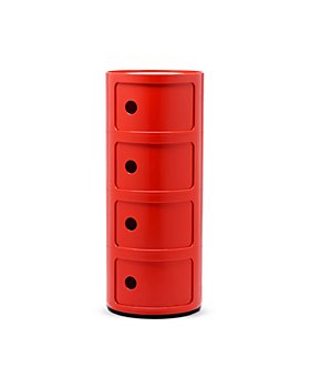 Kartell - Componibili Colors 4 Tier Storage Tower