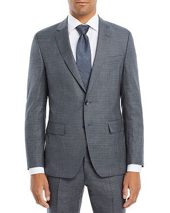 BOSS Huge/Genius Micro Check Slim Fit Suit | Bloomingdale's