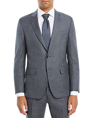 Boss Huge/Genius Micro Check Slim Fit Suit