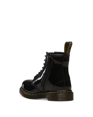 Girls' Patent Leather Boots - Toddler