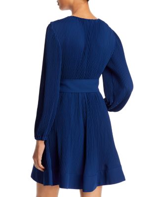 Liv Belted Pleated Dress