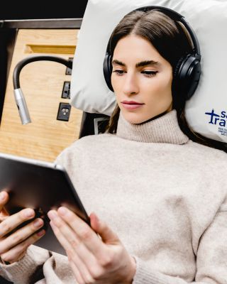 Luxury Travel Airplane Seat Cover &amp; Pillow Case Set