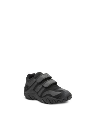 Geox Boys Jr Snake2.1 Sneakers - Breathable Leather Kids Shoes With Hook & Loop Strap - View #4