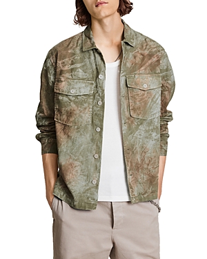 Allsaints Pioneer Tie Dye Relaxed Fit Shirt