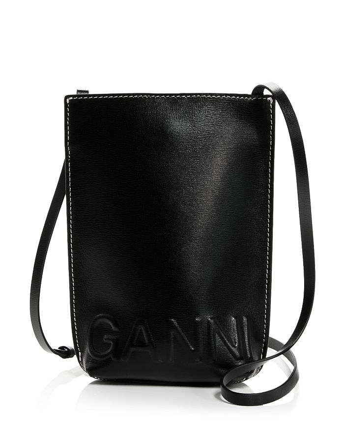 GANNI Recycled Leather Mini Crossbody | Bloomingdale's