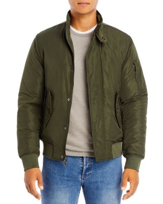 michael kors green bomber jacket