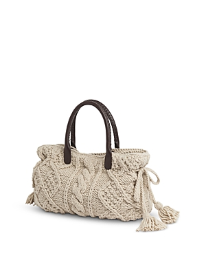 Gerard Darel Marilyn Knit Satchel Gerard Darel Marilyn Knit Satchel