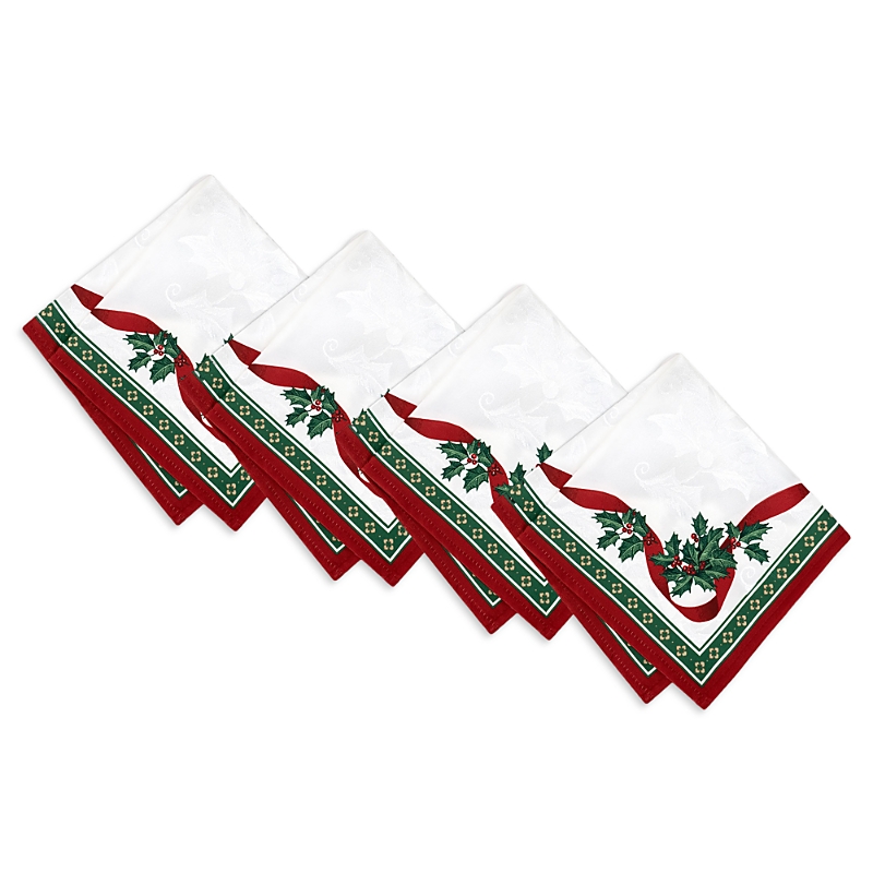 Villeroy & Boch Toy's Delight Engineered Napkins, Set Of 4 In Multi