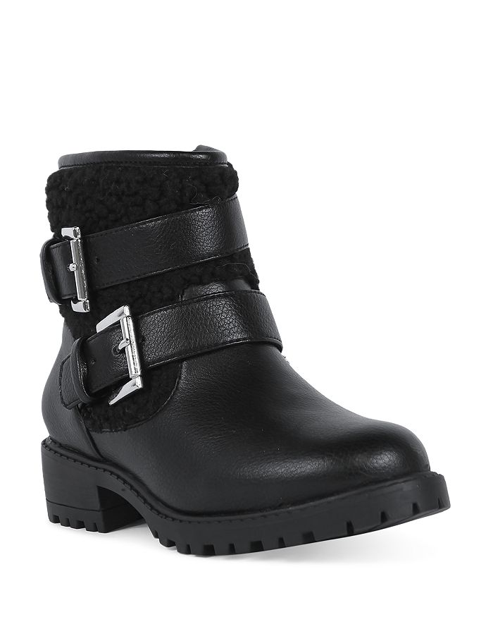 Girls buckle boots online