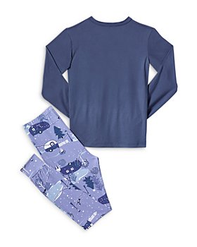 Girls Penguin Puzzle Cloud Knit Pajama Set Bloomingdales Girls Clothing Loungewear Nightdresses & Shirts Big Kid 