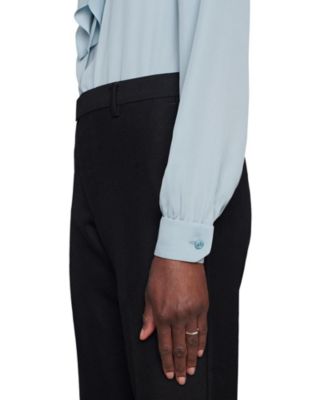 18K White Gold Link To Love Mirror Ring