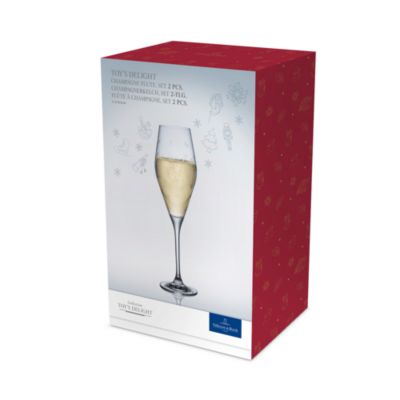 Toy's Delight Champagne Flute, Set of 2