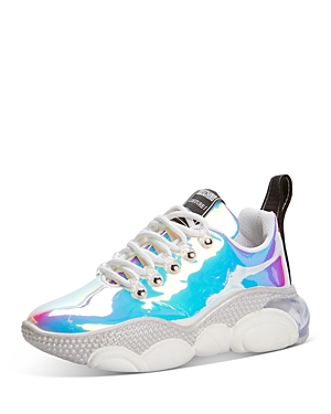 Moschino Women's Marbled Low Top Sneakers