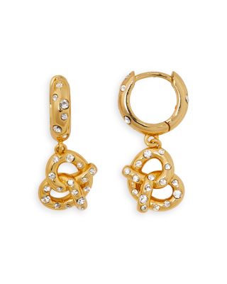 pretzel earrings kate spade