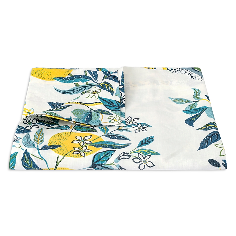 Matouk Citrus Garden Tablecloth, 70 X 126 In Pool