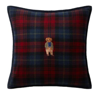 ralph lauren tartan pillows