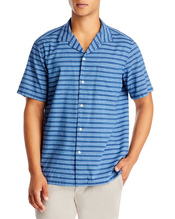 Vineyard Vines Striped Camp Shirt Bloomingdale's