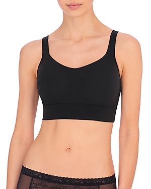 Natori Bliss Flex Wireless Contour Bralette In Black