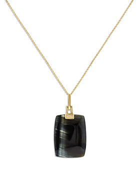 Bloomingdale's - Tiger Eye Pendant Necklace in 14K Yellow Gold,  18" - 100% Exclusive