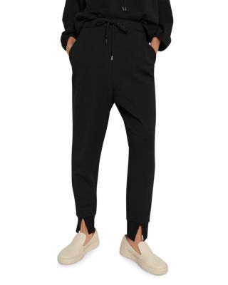 Theory Slouchy Double-Knit Jogger Pants | Smart Closet