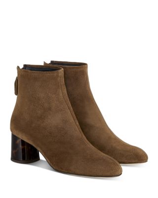 Women&#39;s Veta Back Zip Block Heel Booties